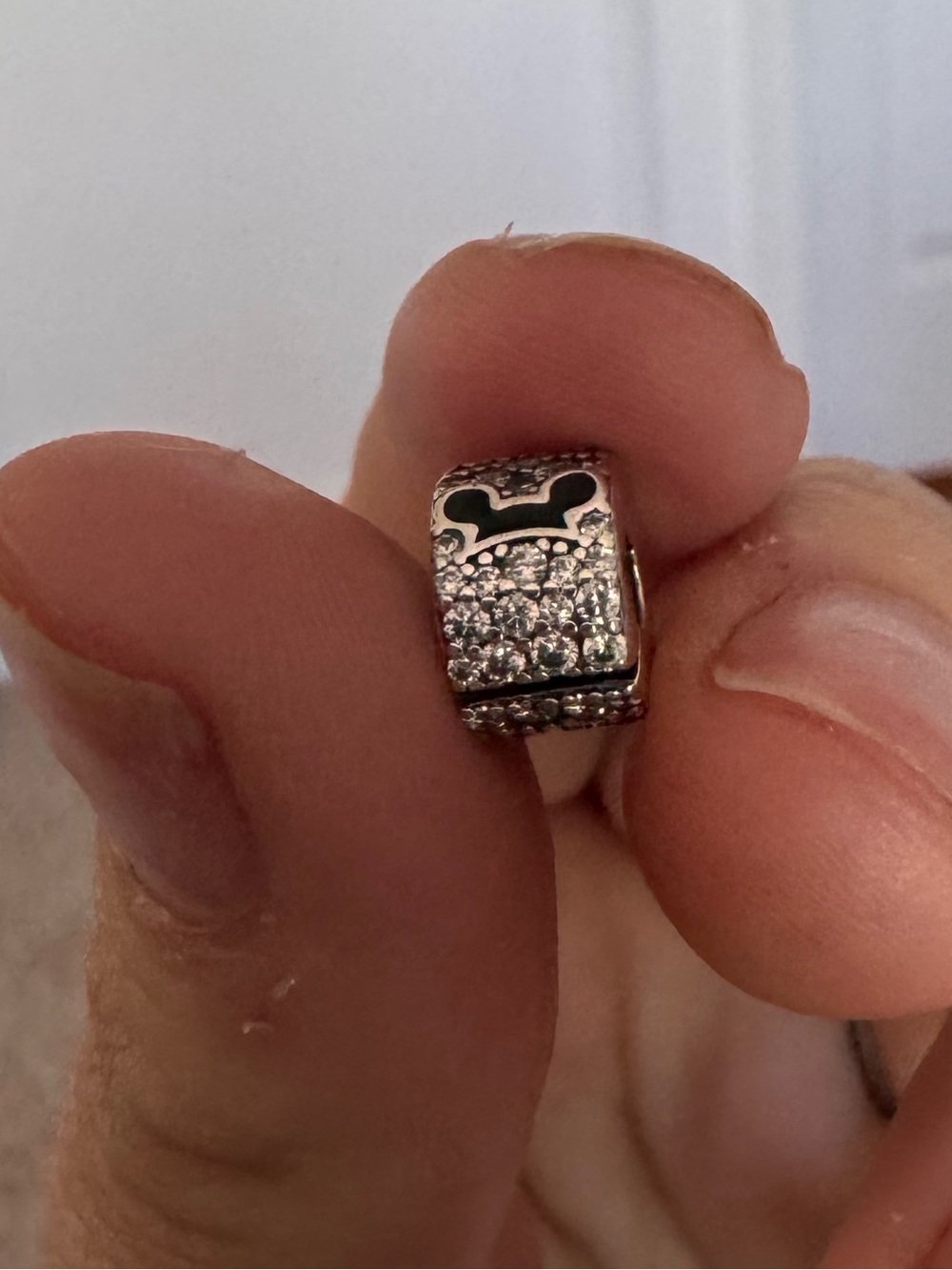 New Pandora Mickey and Minnie Mouse Ear Hat Clip Charm - Picture 5 of 7